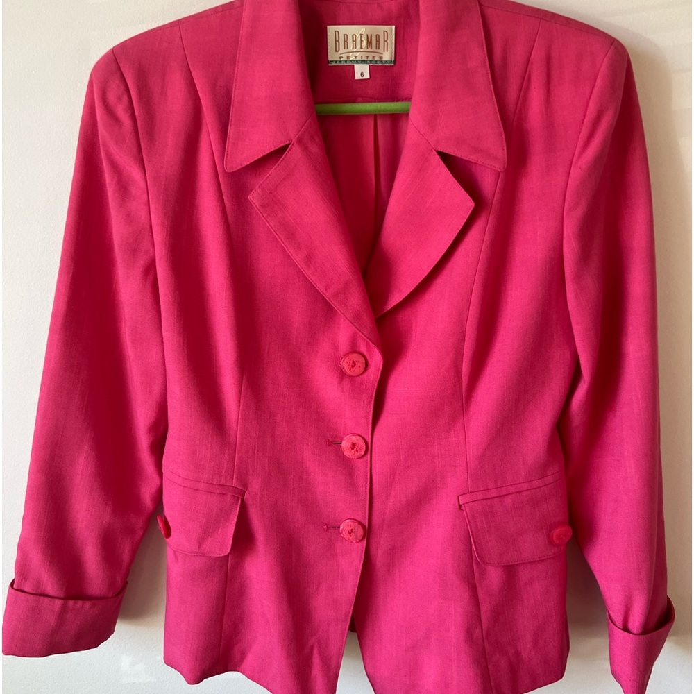 Braemar petites Pink Blazer